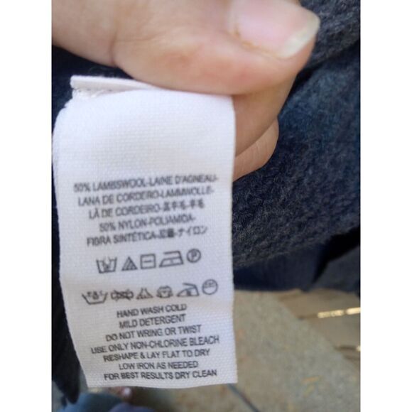 Free People Need It Now Turtleneck Ribbed Wool Sweater Vest‎ with Split Back Xs - Picture 7 of 7